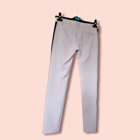Versace jeans pink/black tapered ankle Grazer Trousers 28" waist Bnwt - Picture 2 of 4